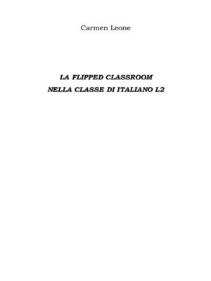 cover image of La flipped classroom Nella classe di italiano l2